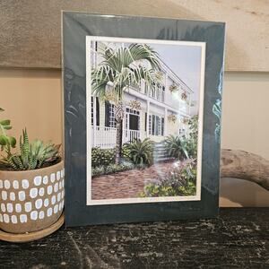 Signed Original Packaging Lynette Burbage - French Quarter, Charleston, SC Print